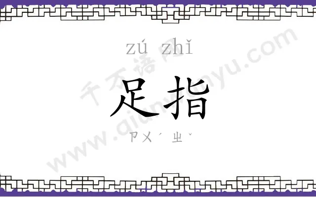 足指