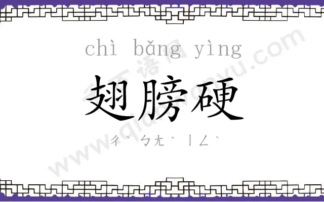 翅膀硬