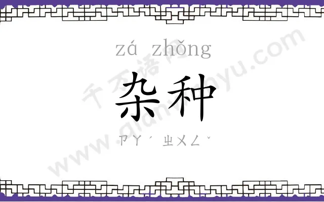 杂种