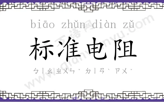 标准电阻