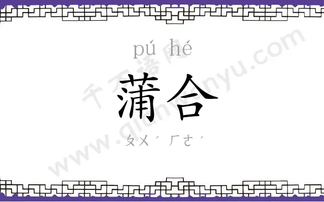 蒲合
