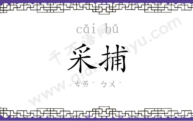 采捕