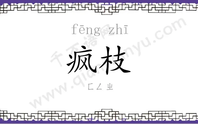 疯枝