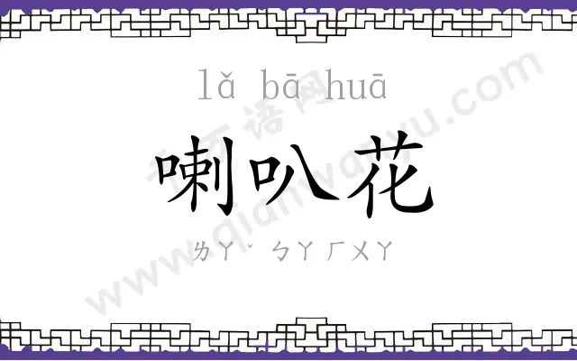 喇叭花