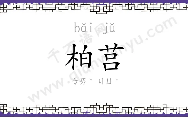 柏莒