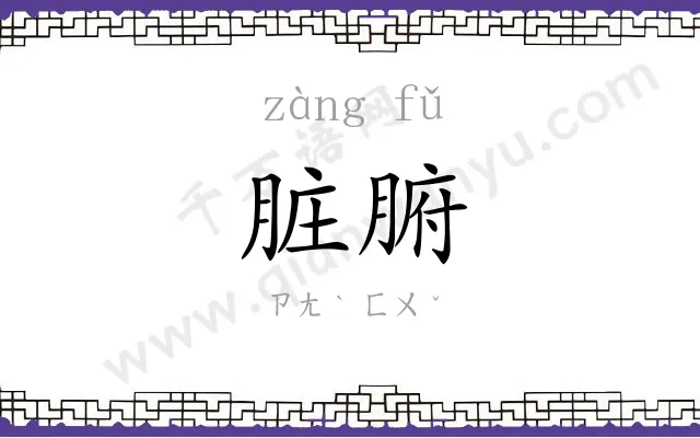 脏腑