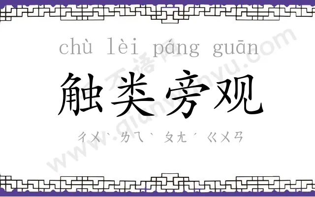触类旁观