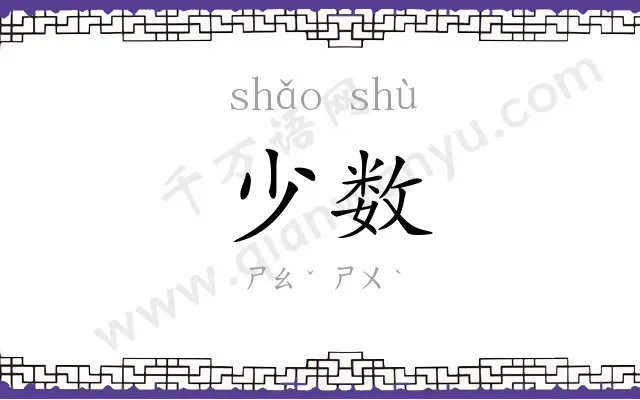 少数