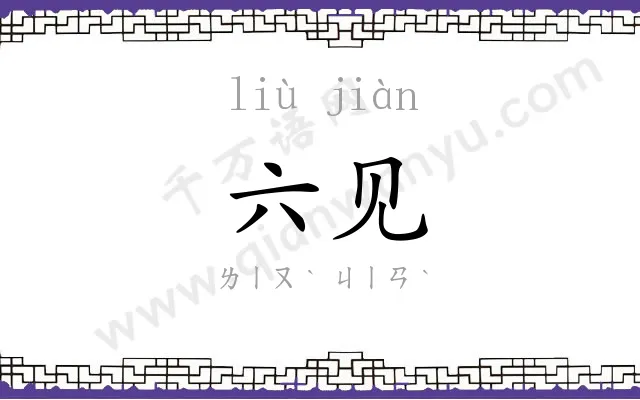 六见