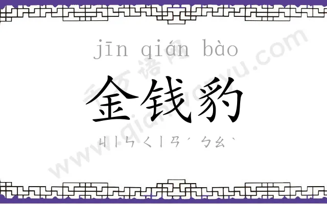 金钱豹