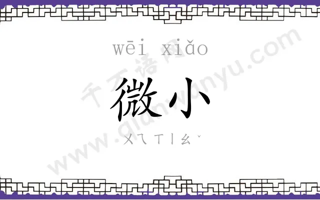 微小