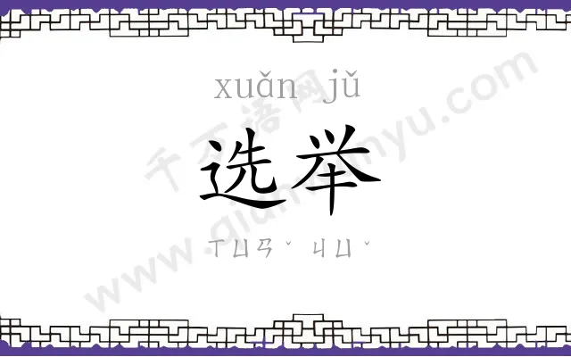 选举