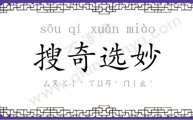 搜奇选妙