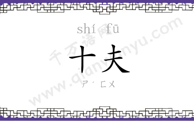 十夫