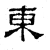 东(汉·石经·熹平石经)