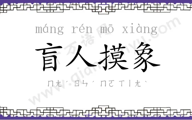盲人摸象