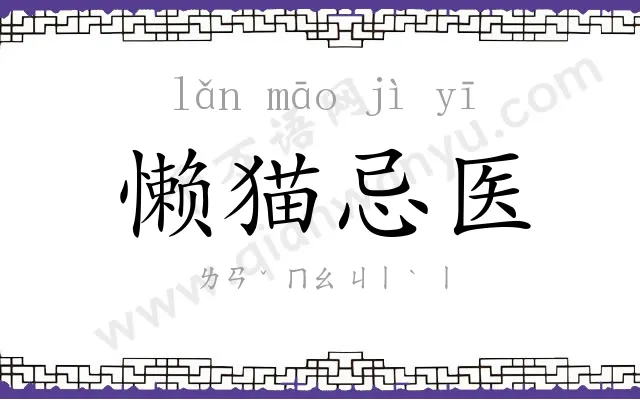 懒猫忌医