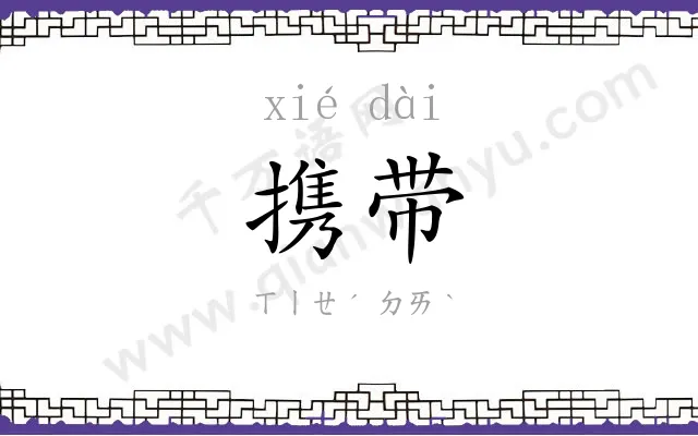 携带