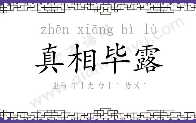 真相毕露