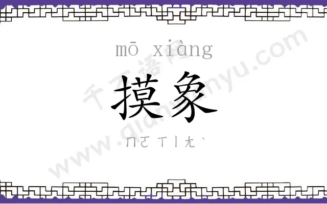 摸象
