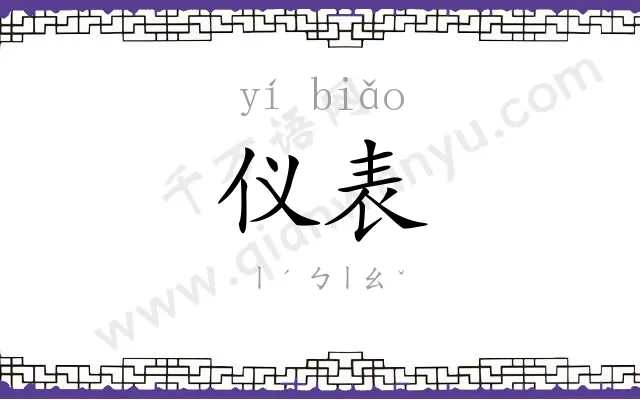 仪表