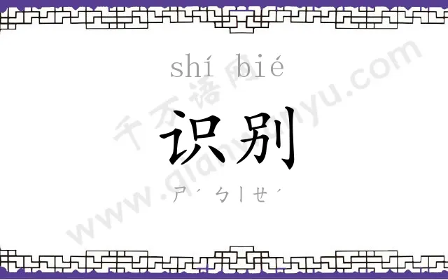 识别
