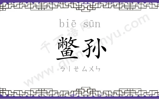 鳖孙