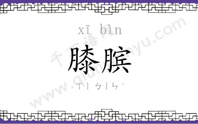 膝膑