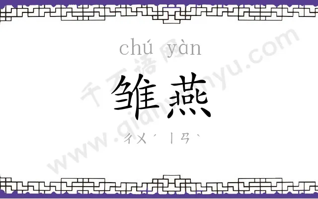 雏燕