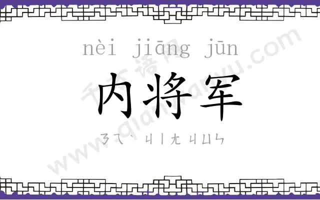 内将军