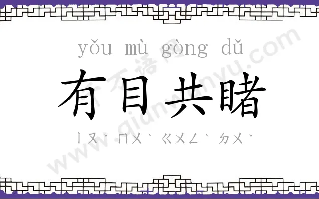 有目共睹