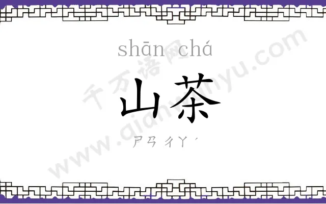 山茶