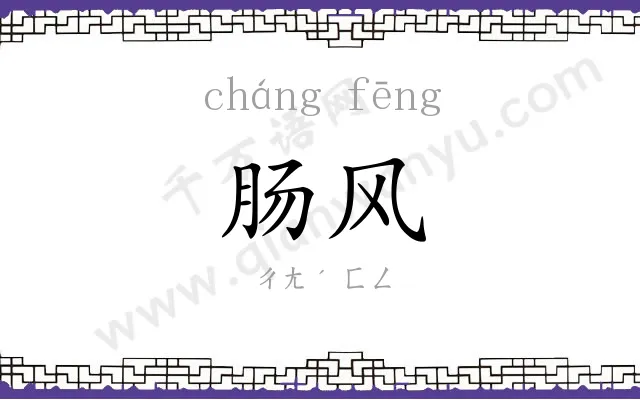 肠风