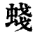 䗃(清·印刷字体·康熙字典)