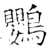 鹦(唐·石经·开成石经)